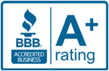 BBB +A Rating logo
